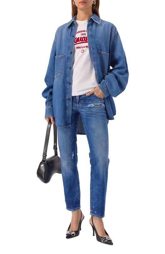 Джинсы Jenna Dsquared2 S75LB1096/S30872 Синий  S75LB1096/S30872 Фото 2
