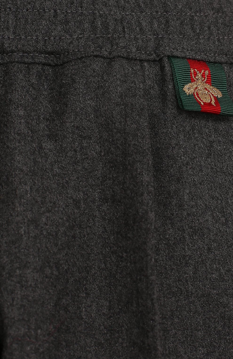 Шерстяные брюки с эластичным поясом GUCCI, арт. 475406/XBB73, фото 3