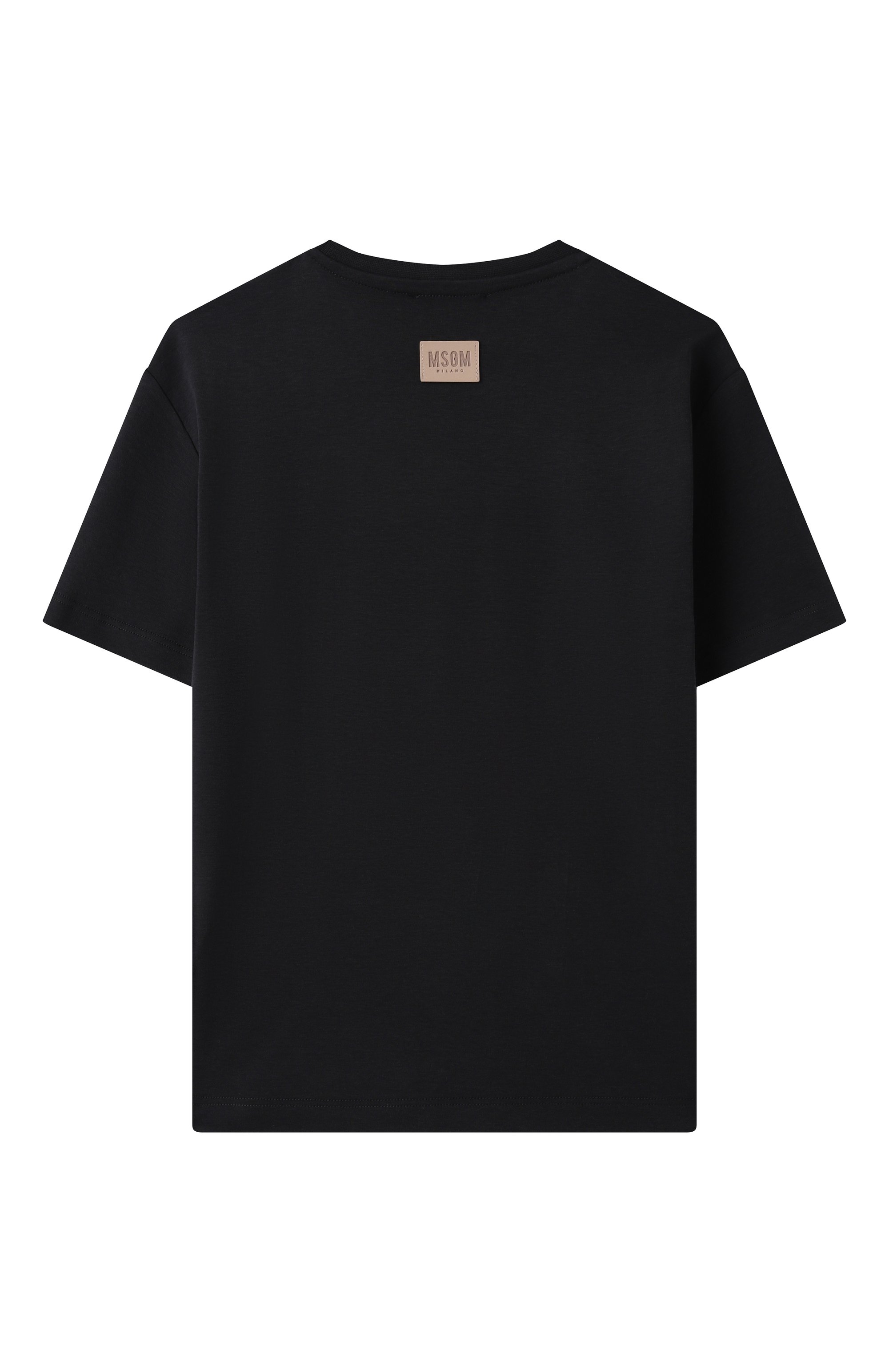 Хлопковая футболка MSGM KIDS, арт. S5MSJUTH170, фото 2