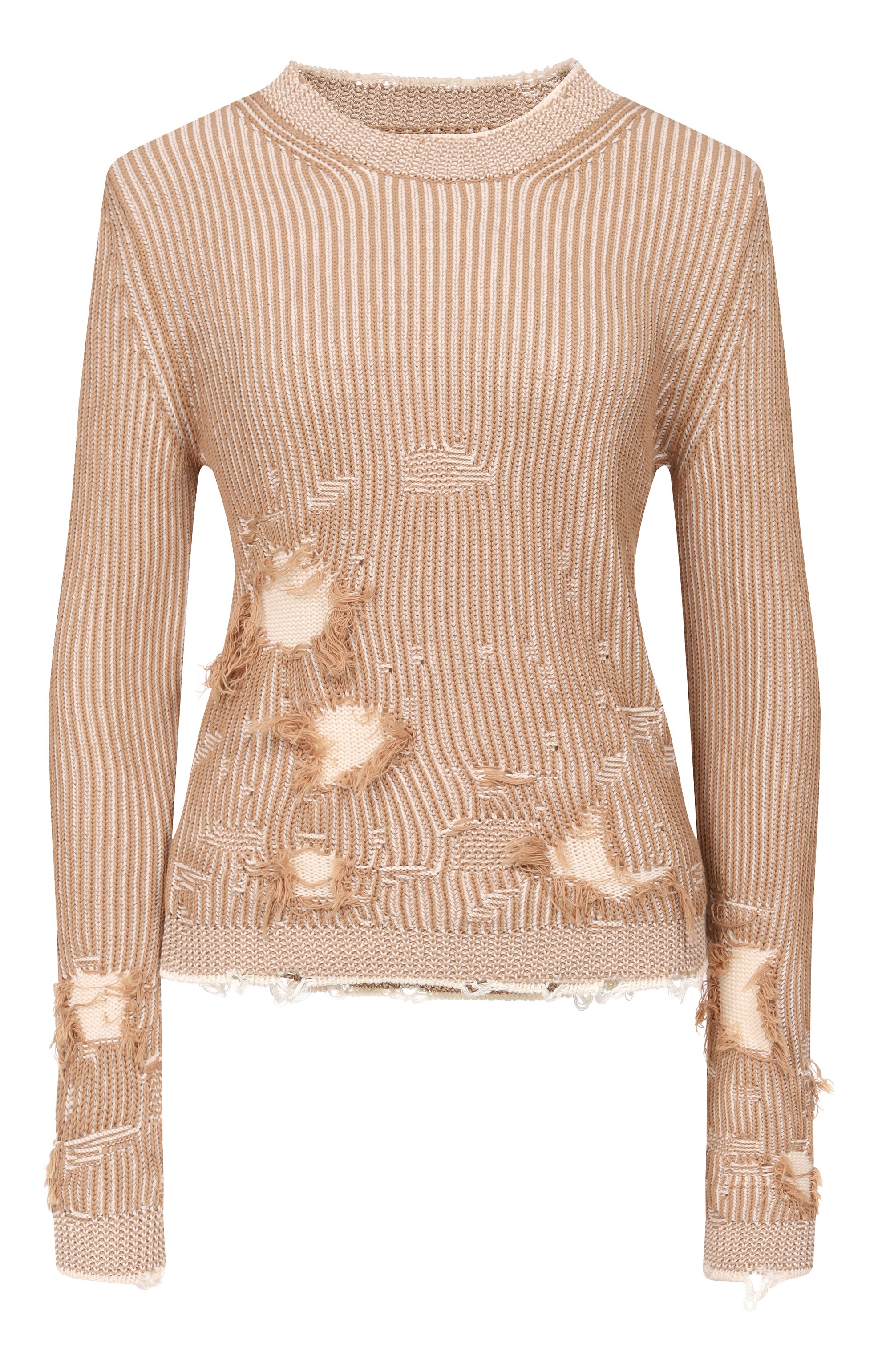 Хлопковый свитер MM6, арт. S52HL0054/M13214, фото 1