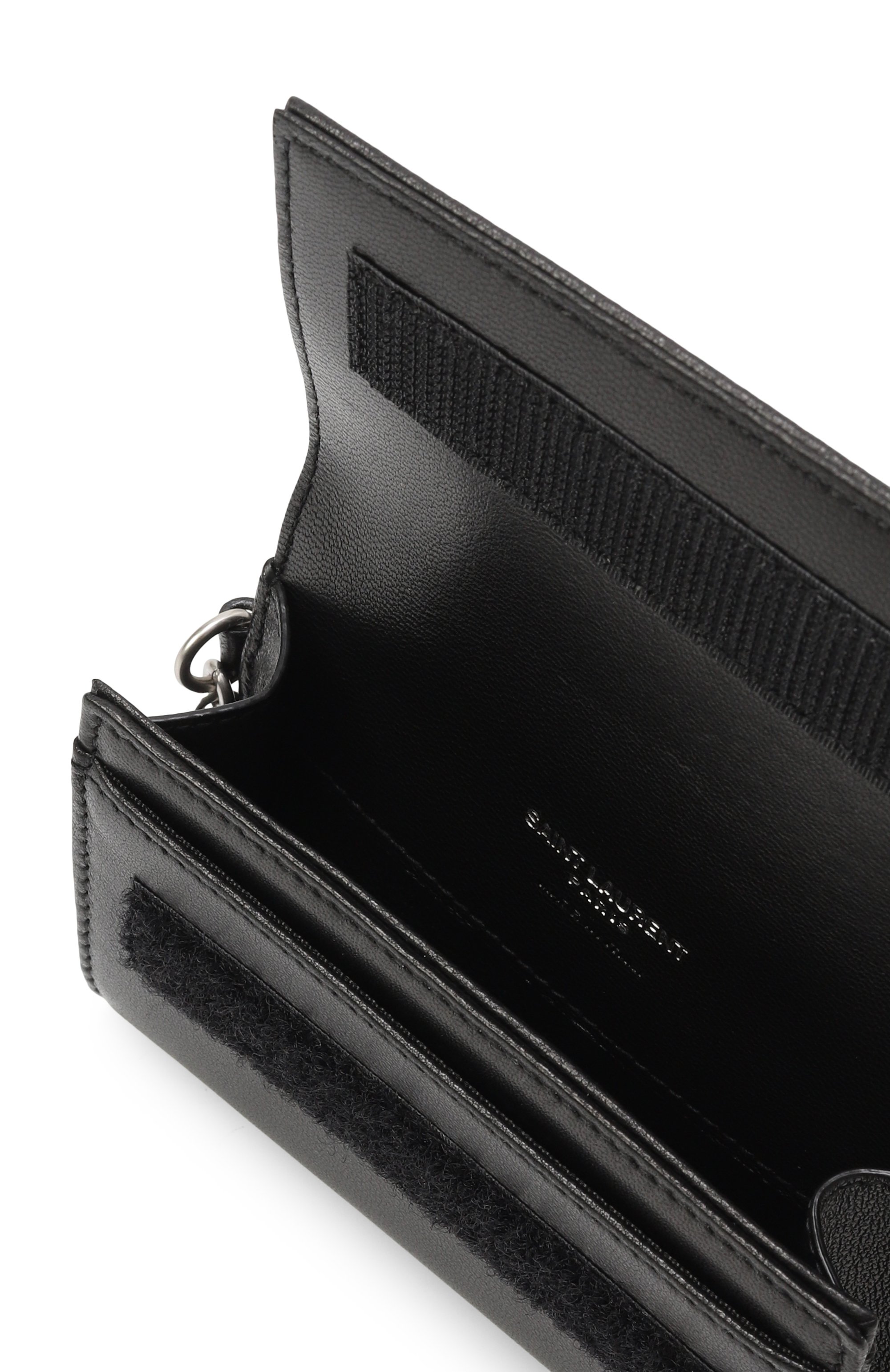 Кожаный футляр для кредитных карт SAINT LAURENT, арт. 820408/1EL0E, фото 3