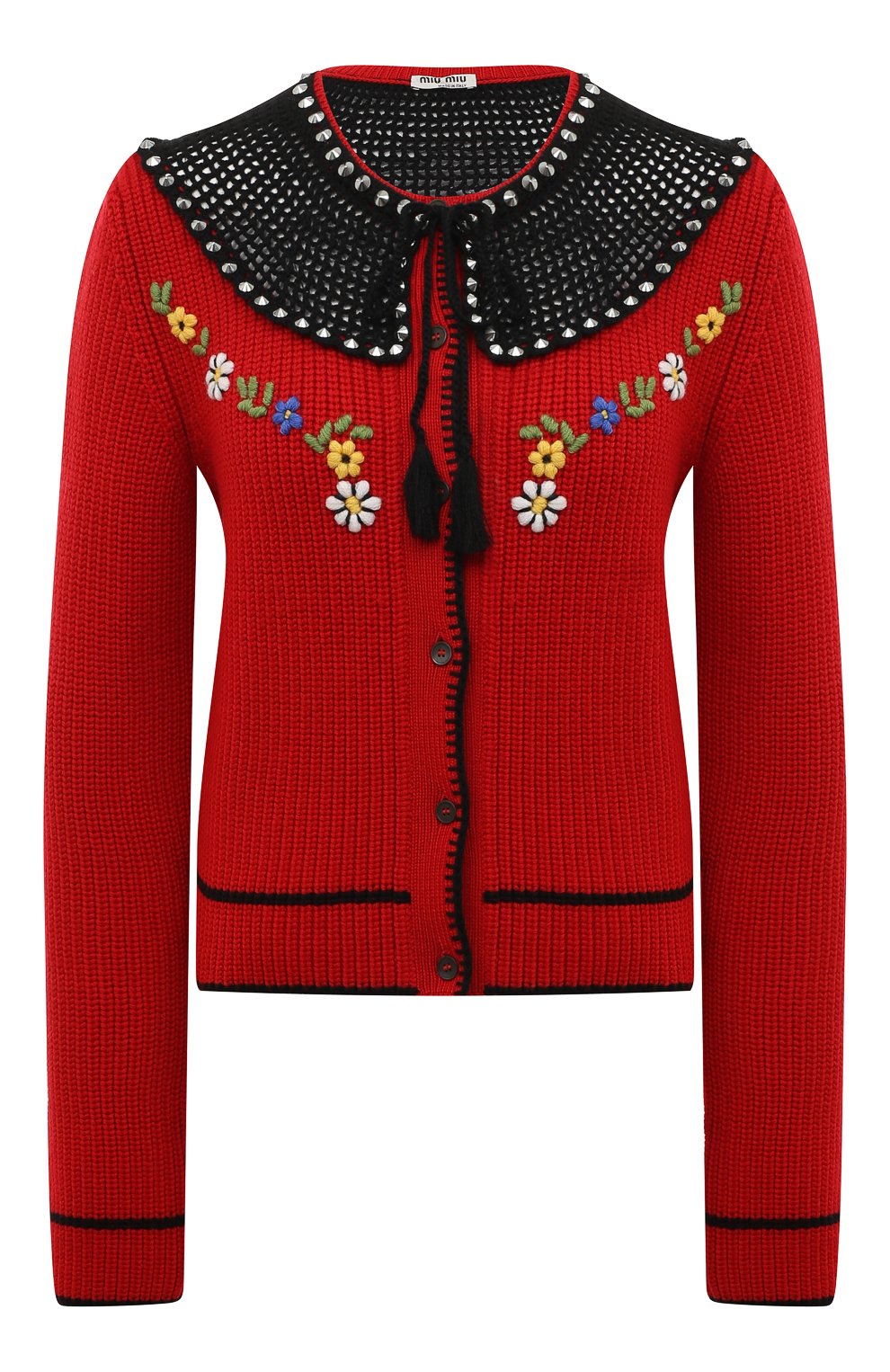 Шерстяной кардиган MIU MIU, арт. MMF555-1Z3M-F0011, фото 1