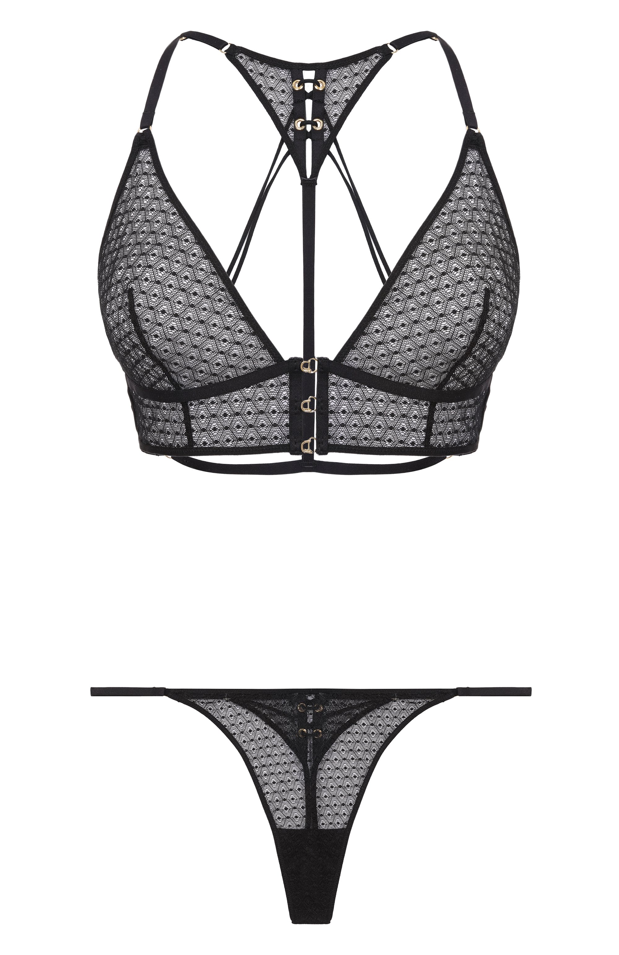 Комплект из бюстгальтера и трусов-стрингов AUBADE, арт. P080E-5, фото 1