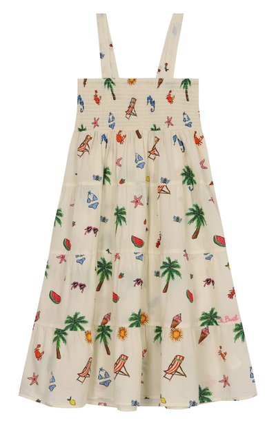 Хлопковый сарафан MC2 SAINT BARTH, арт. STBK JEMINE JR/JME001