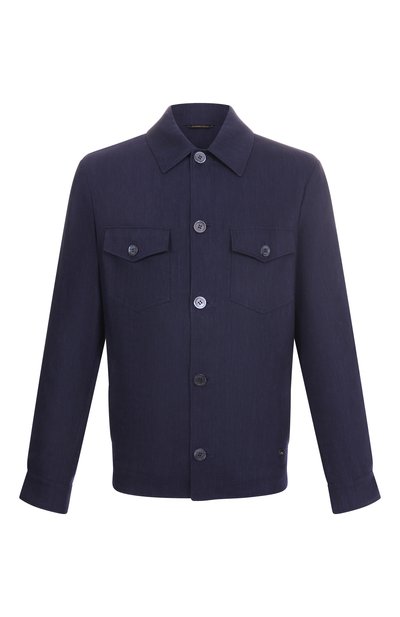 Мужская куртка-рубашка изо льна и шерсти STEFANO RICCI, арт. M7J5100380/WL003L