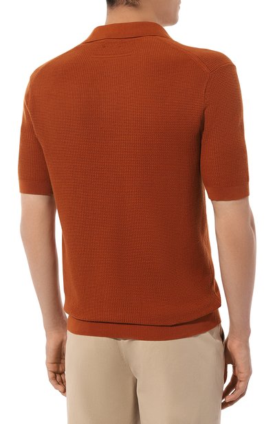 Хлопковое поло ZEGNA, арт. UDC95A7/C32, фото 4