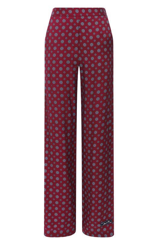 Брюки из вискозы Erika Cavallini P5WT03 Бордовый P5WT03