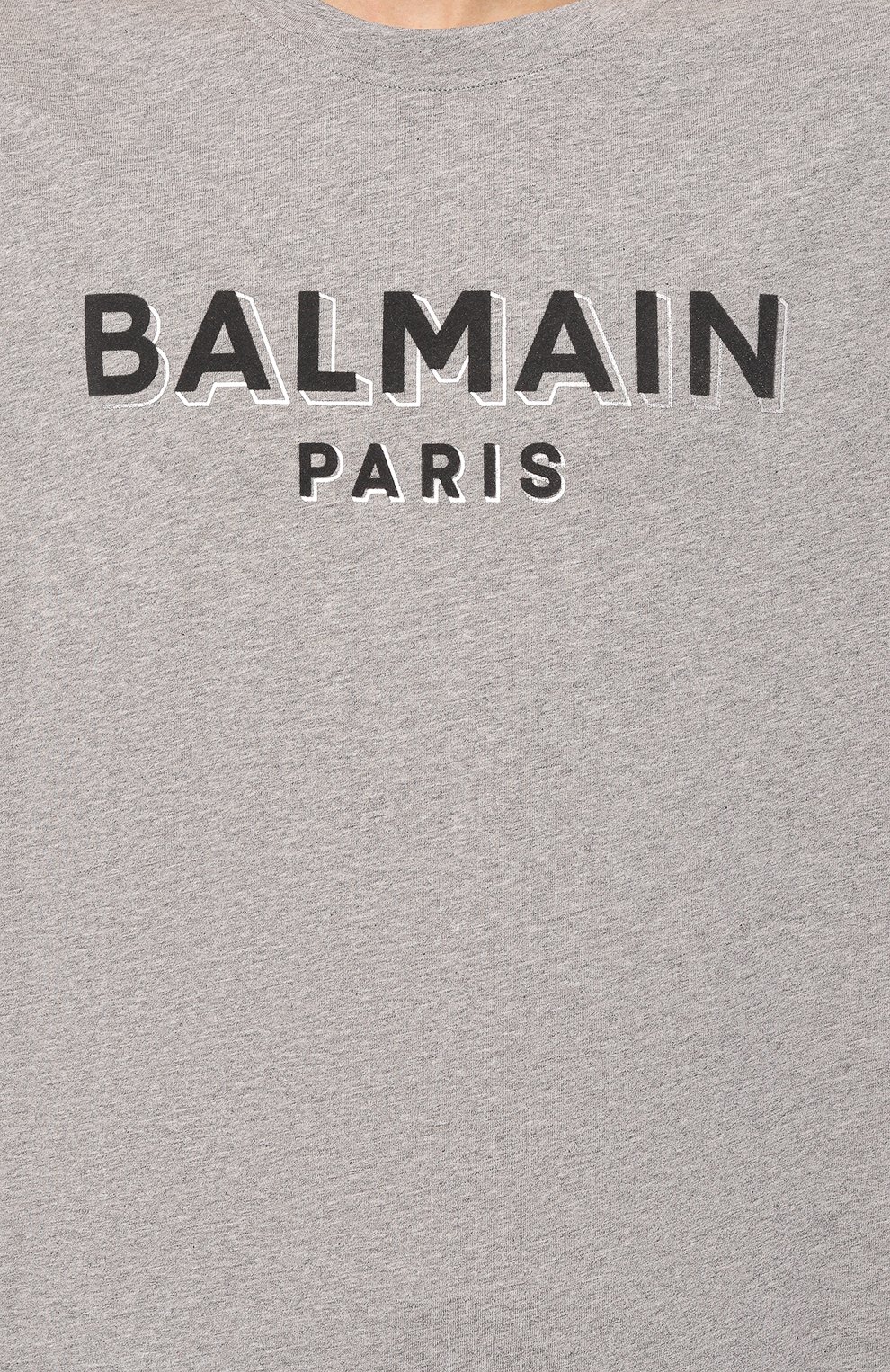 Хлопковая футболка BALMAIN, арт. CH1EG010/BB99, фото 5