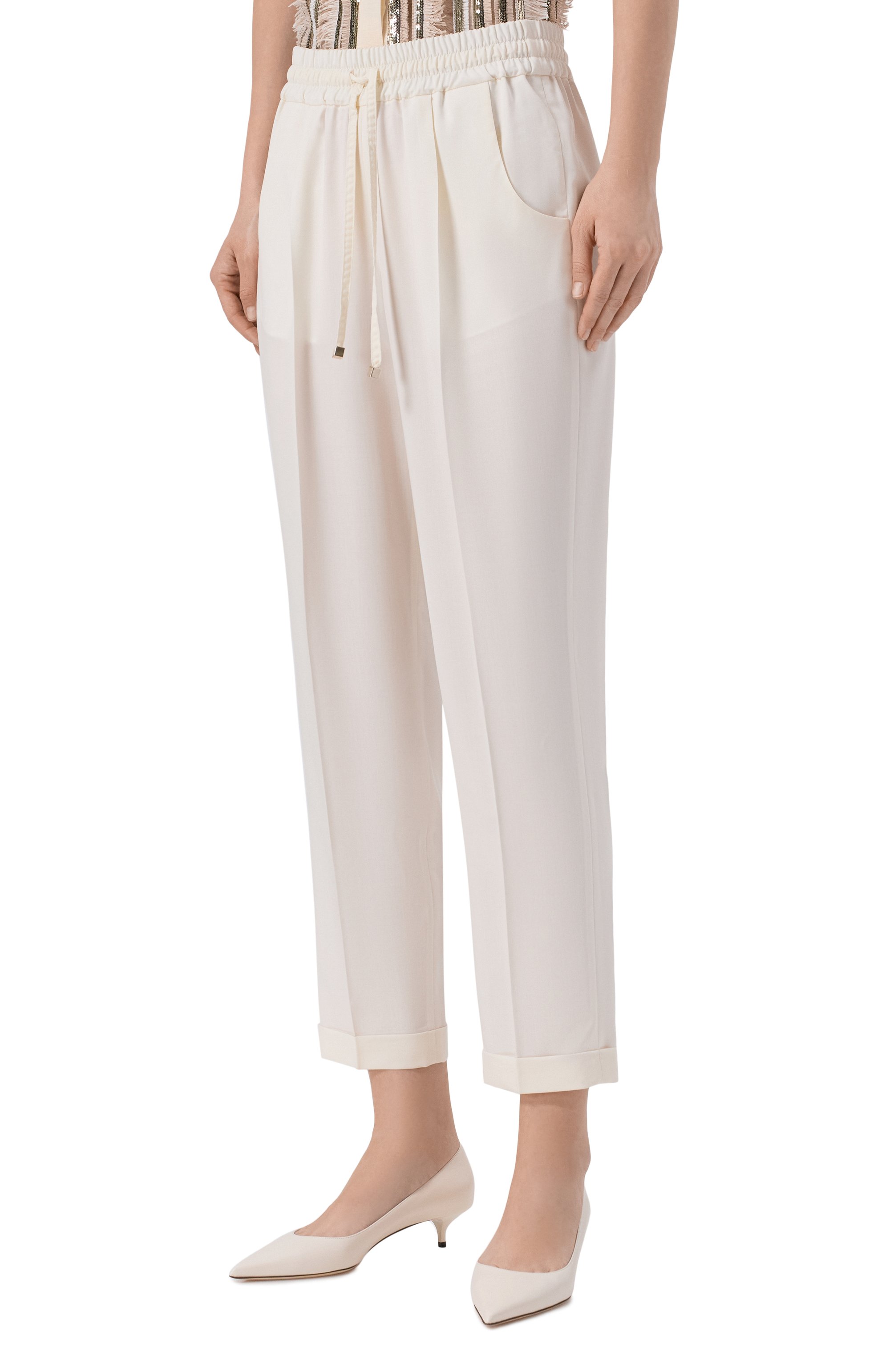 Шерстяные брюки KITON, арт. D37102K01024, фото 3