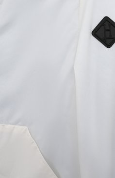 Детская ветровка HERNO белого цвета, арт. GI000010X/12456/4A-8A | Фото 3 (Материал подклада: Синтетический материал; Материал внешний: Синтетический материал; Рукава: Длинные; Кросс-КТ: Ветровки, Демисезон; Ростовка одежда: 6 лет | 116 см, 8 лет | 128 см)