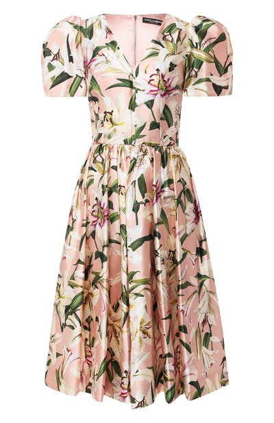 Женское шелковое платье DOLCE & GABBANA, арт. F6E3RT/HS149