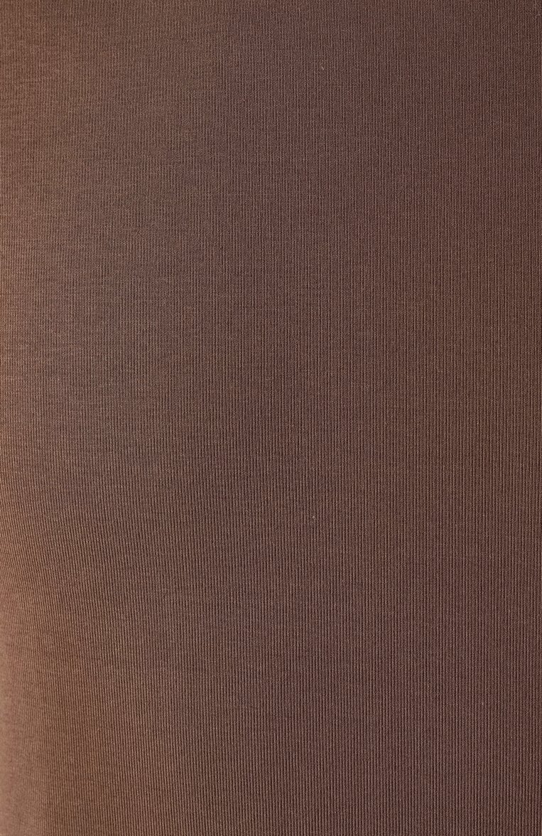Мужская хлопковая футболка TOM FORD коричневого цвета, арт. T4M08104 | Фото 6 (Рукава: Короткие; Материал сплава: Проставлено; Длина (для топов): Стандартные; Драгоценные камни: Проставлено; Кросс-КТ: бельё; Материал внешний: Хлопок)