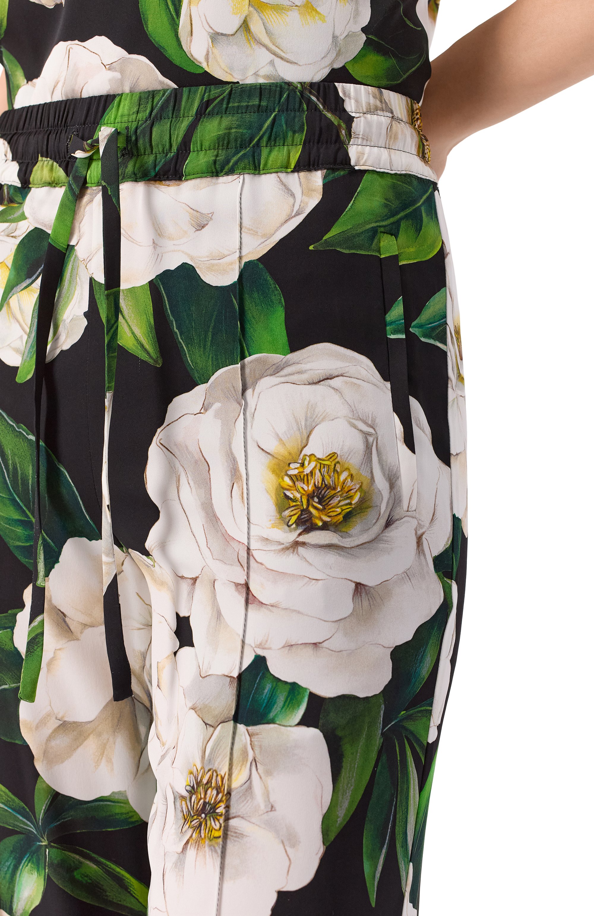 Шелковые брюки DOLCE & GABBANA, арт. FTC9YT/FSA7F, фото 5