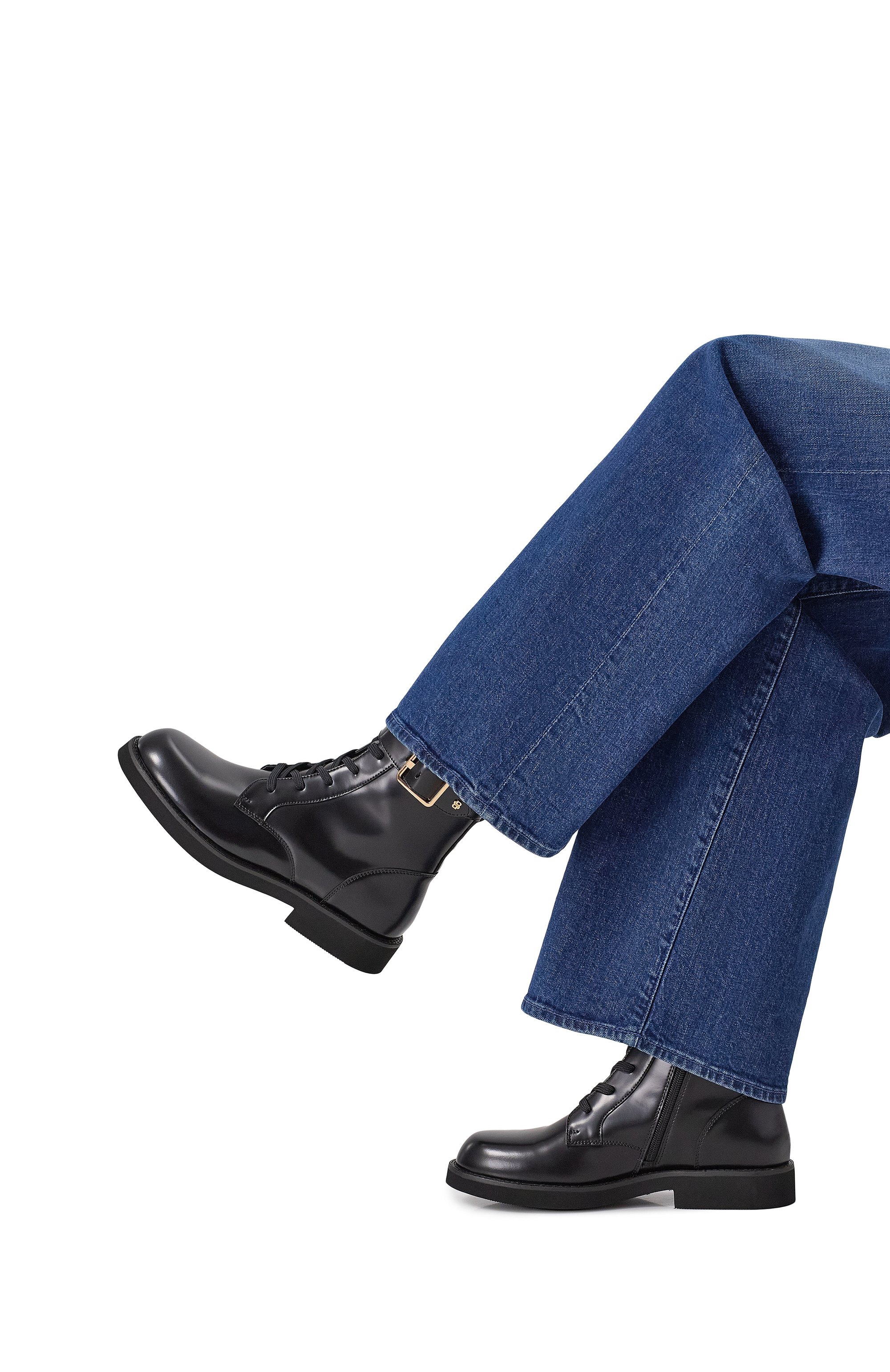 Кожаные ботинки BOSS, арт. 50552772, фото 2