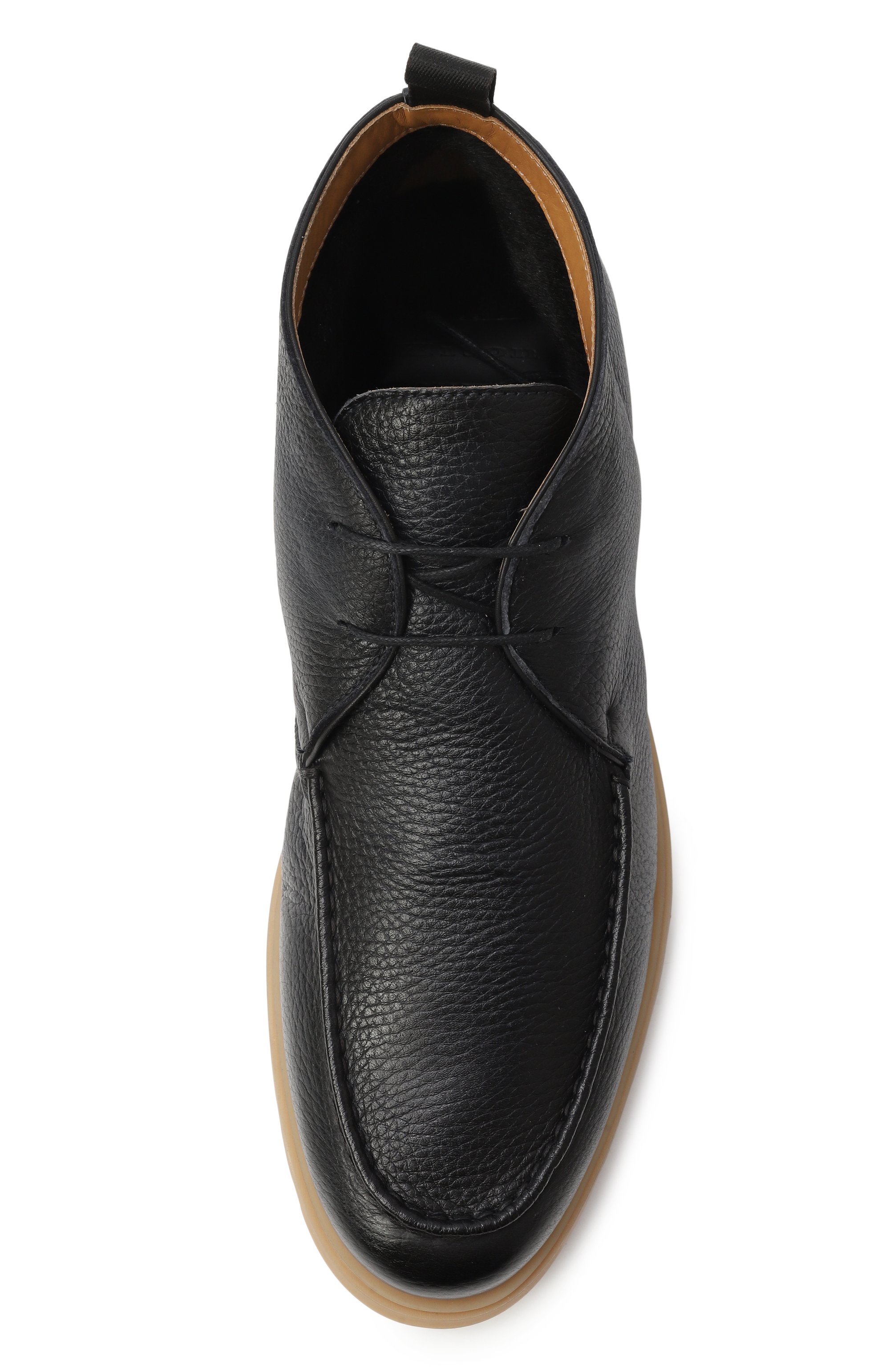 Кожаные ботинки KITON, арт. USSA377N0133703, фото 6