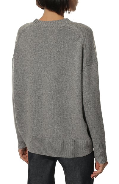 Кашемировый свитер SEVEN LAB серого цвета по цене 29400 руб., арт. Jumper 22 grey, фото 4 Кашемировый свитер SEVEN LAB, арт. Jumper 22 grey, фото 4