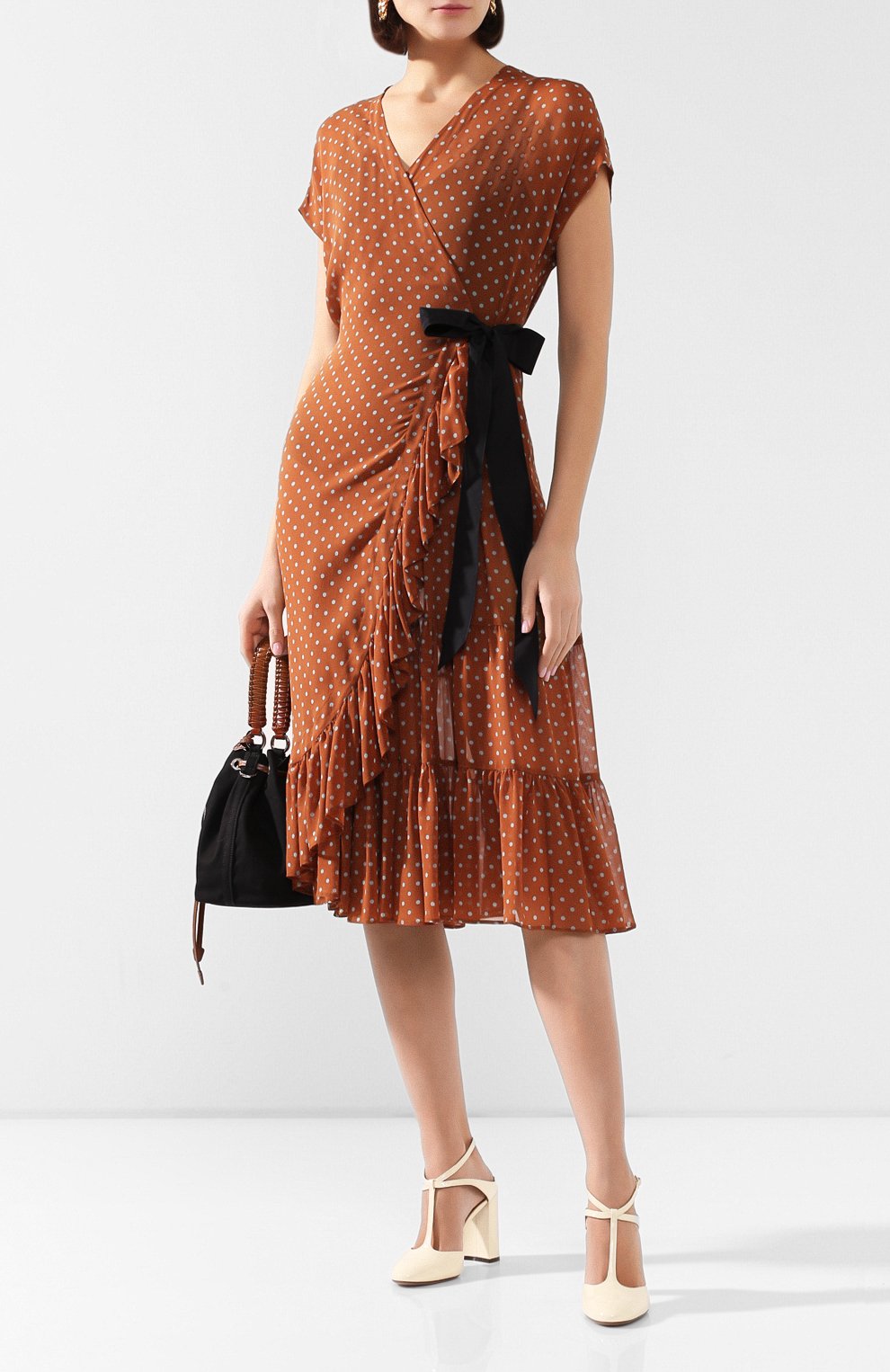 Шелковое платье DRIES VAN NOTEN, арт. 201-11045-9410, фото 2