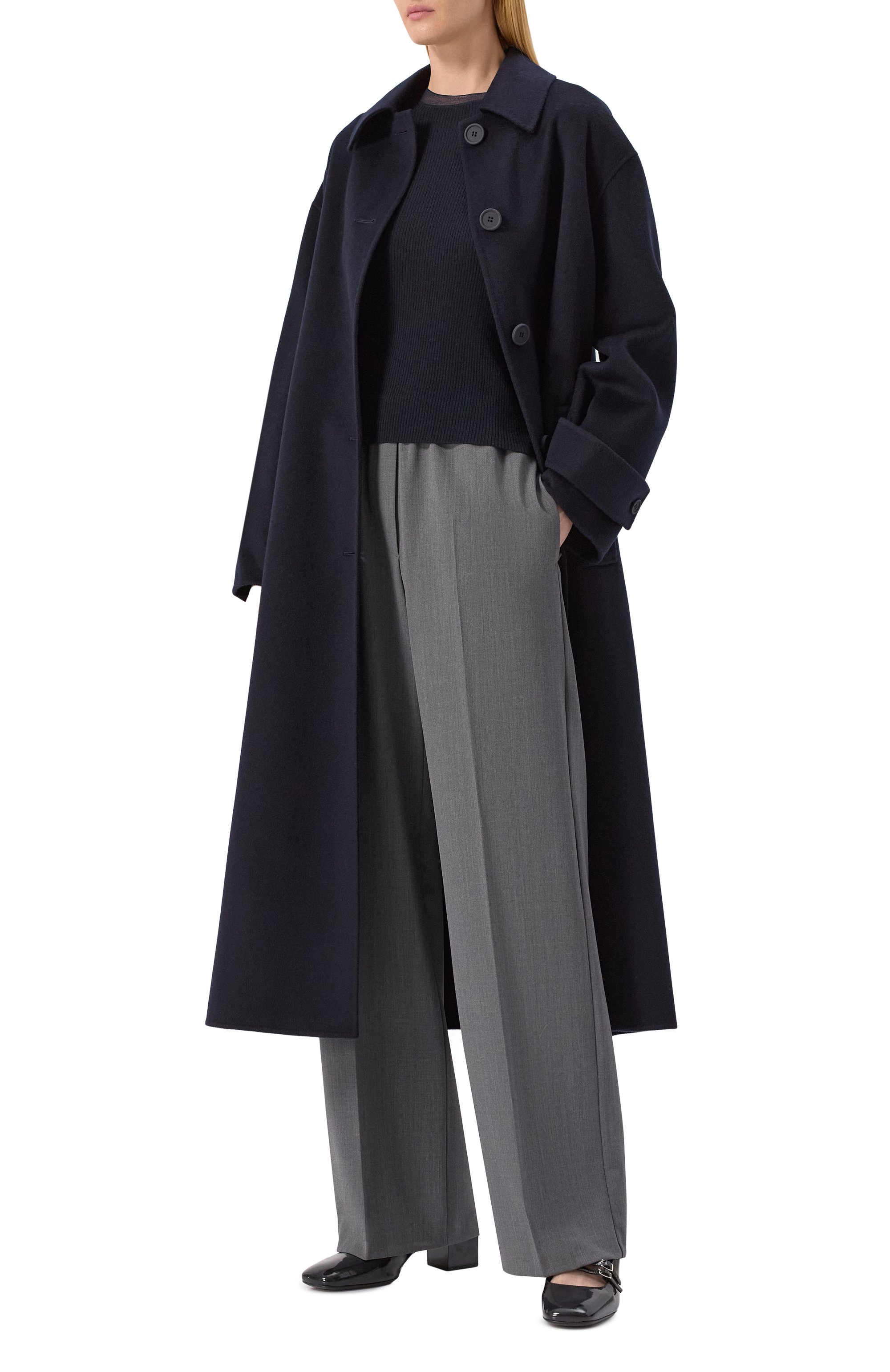 Пуловер из шелка и шерсти MAX MARA STUDIO, арт. GIGANTE, фото 2