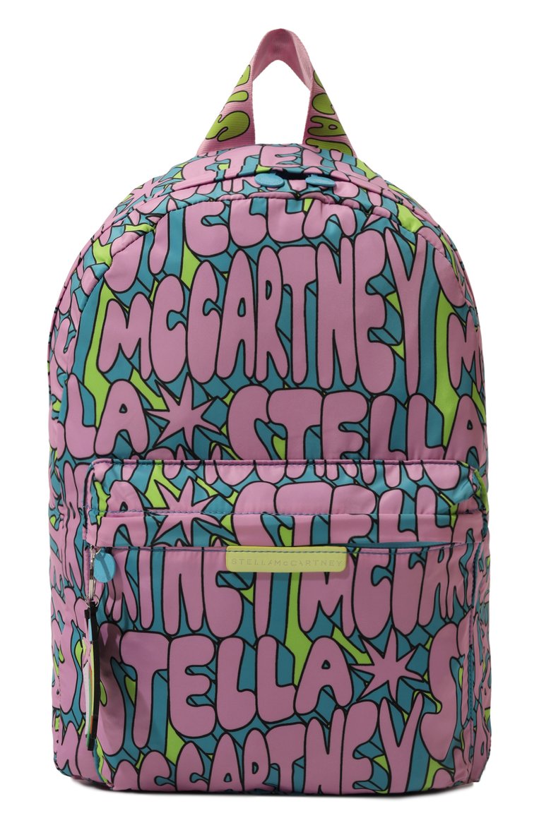 Детская рюкзак STELLA MCCARTNEY разноцветного цвета, арт. TV0A98 | Фото 1 (Материал: Текстиль; Материал сплава: Проставлено; Нос: Не проставлено)