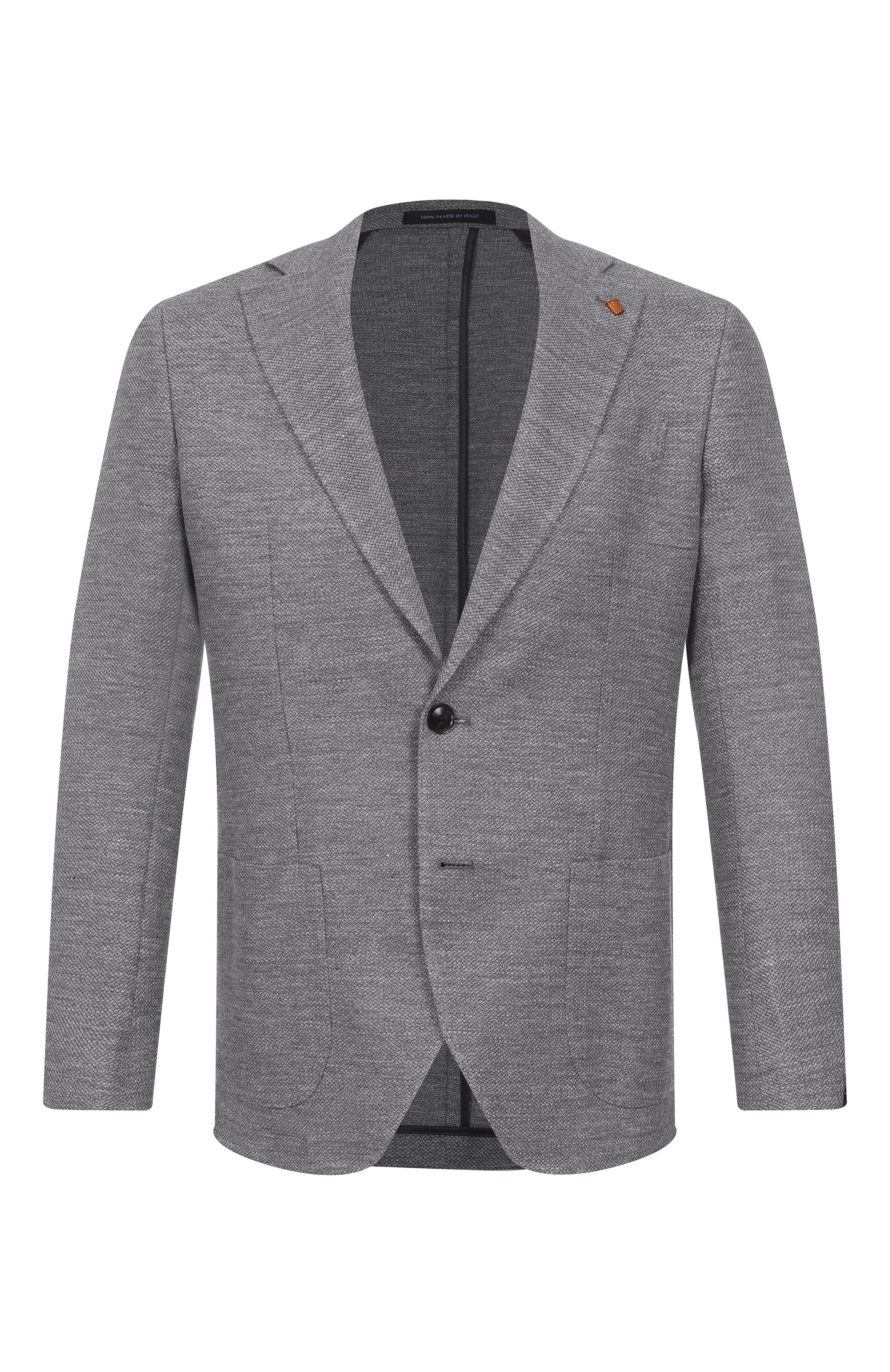 Пиджак изо льна и хлопка SARTORIA LATORRE, арт. JEF74/JH163, фото 1