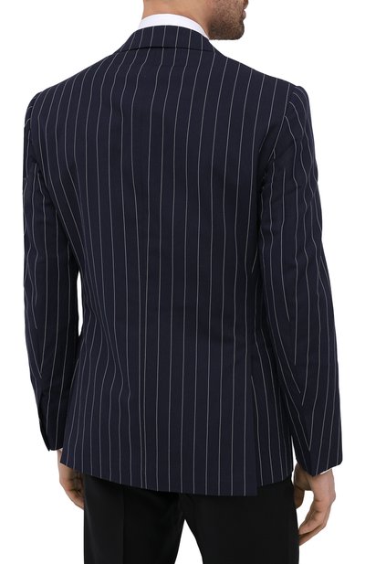 Пиджак из шелка и льна RALPH LAUREN, арт. 798829718, фото 4