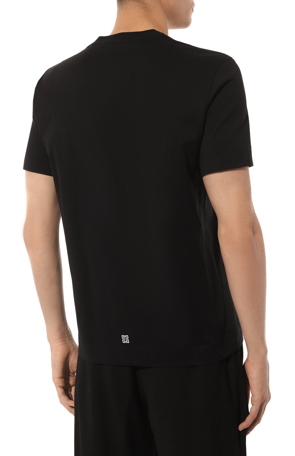 Хлопковая футболка GIVENCHY, арт. BM716G3YAC, фото 4
