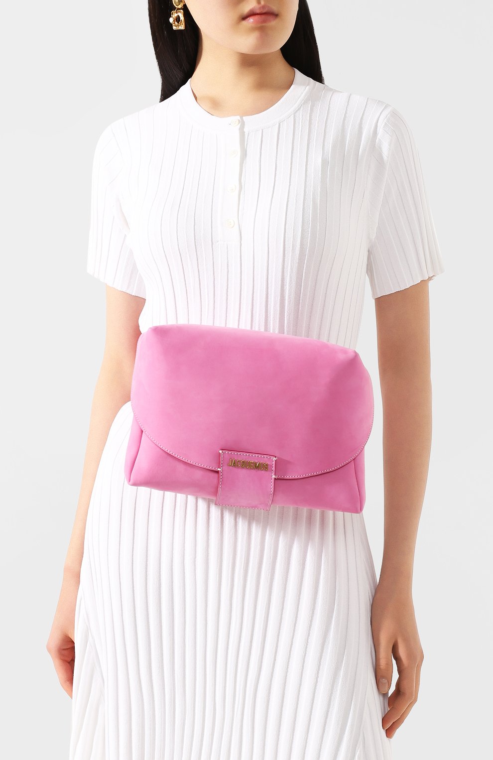 Поясная сумка le sac manosque JACQUEMUS, арт. 201BA18/61400, фото 2