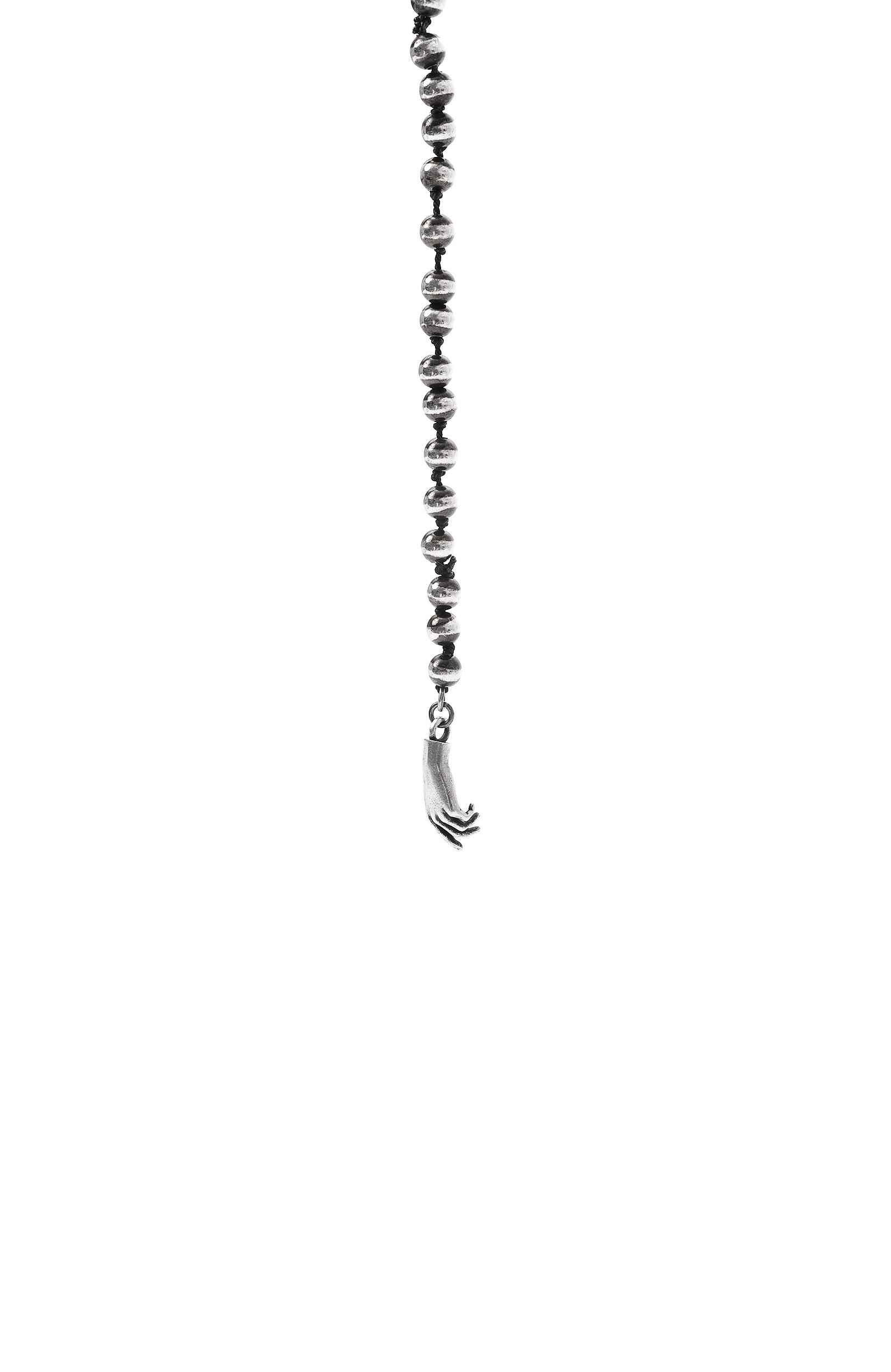 Колье ANN DEMEULEMEESTER серебряного цвета по цене 182500 руб., арт. B0014115/JW020, фото 3 Колье ANN DEMEULEMEESTER, арт. B0014115/JW020, фото 3