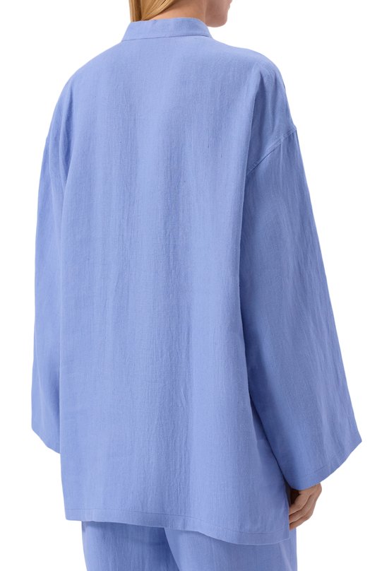 Блузка Giorgio Armani GW003068/TE10238 Голубой  GW003068/TE10238 Фото 4