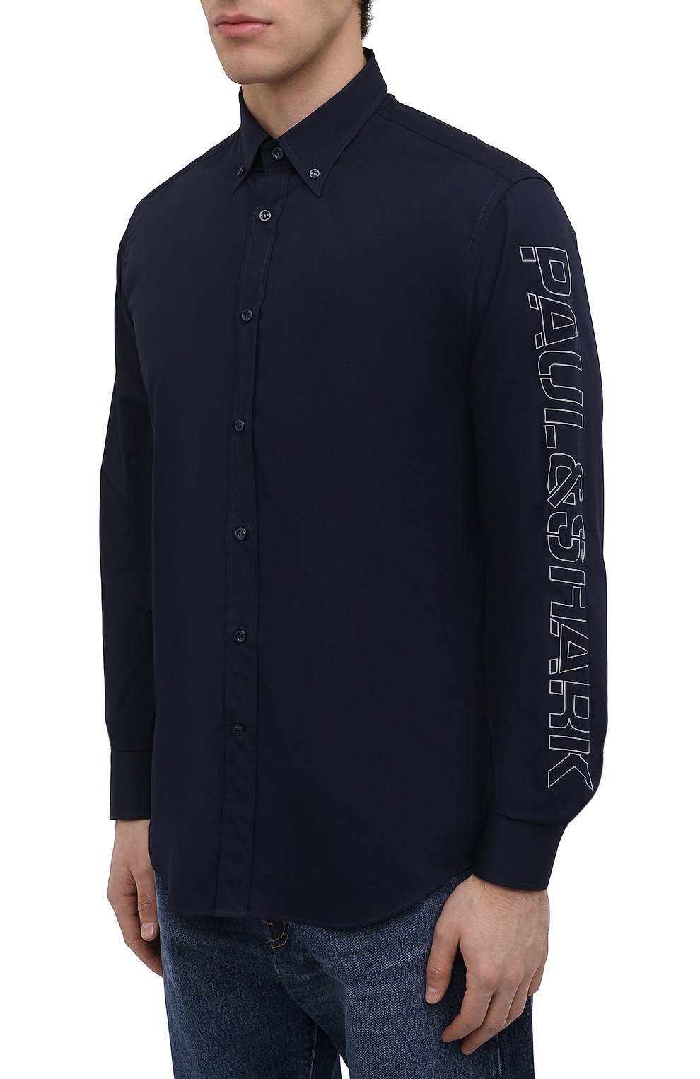 Хлопковая рубашка PAUL&SHARK, арт. 22413334J/C00, фото 3