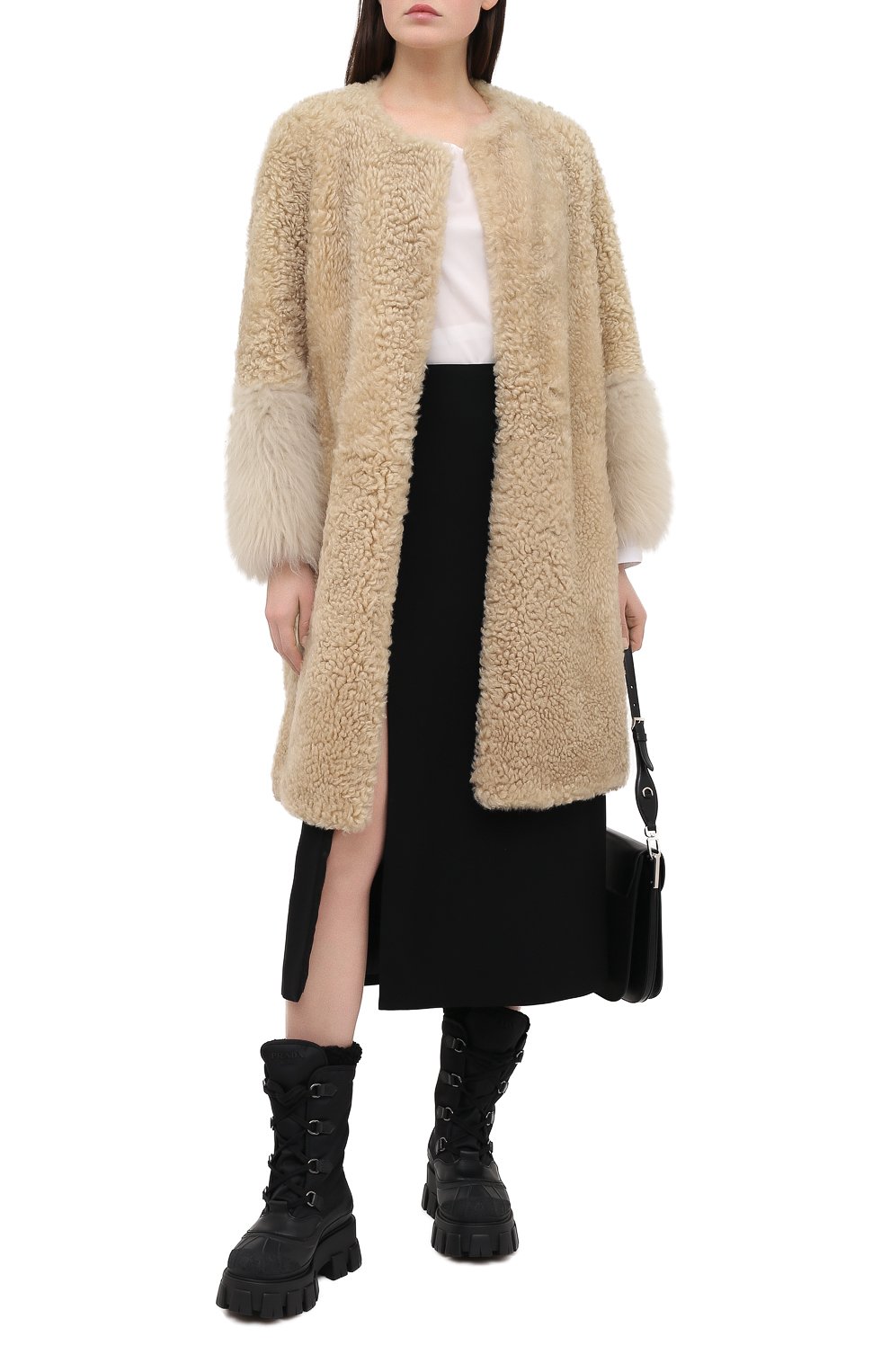 Шуба из овчины PRADA, арт. 56878-1UV5-F0040, фото 2