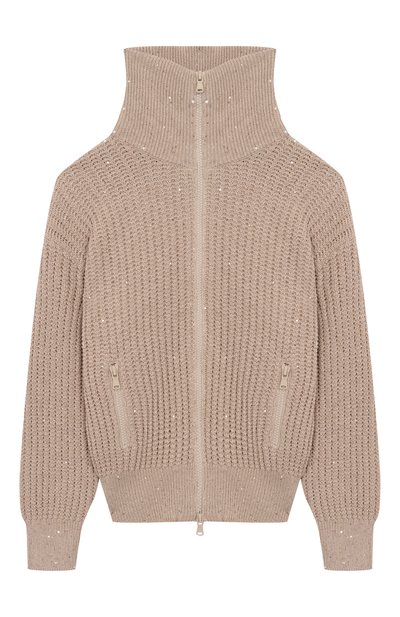 Хлопковый кардиган BRUNELLO CUCINELLI, арт. BDVM78106B