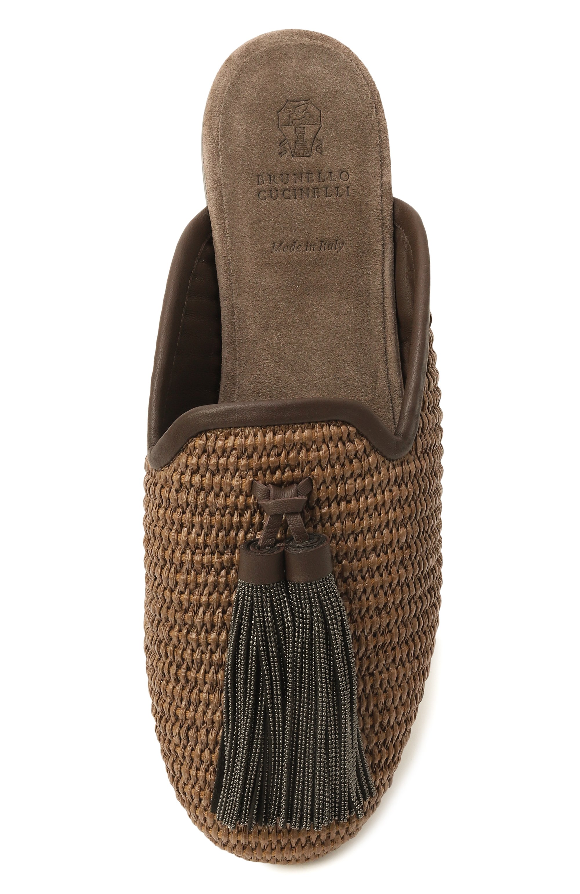 Текстильные сабо BRUNELLO CUCINELLI, арт. MZ39C2938, фото 6