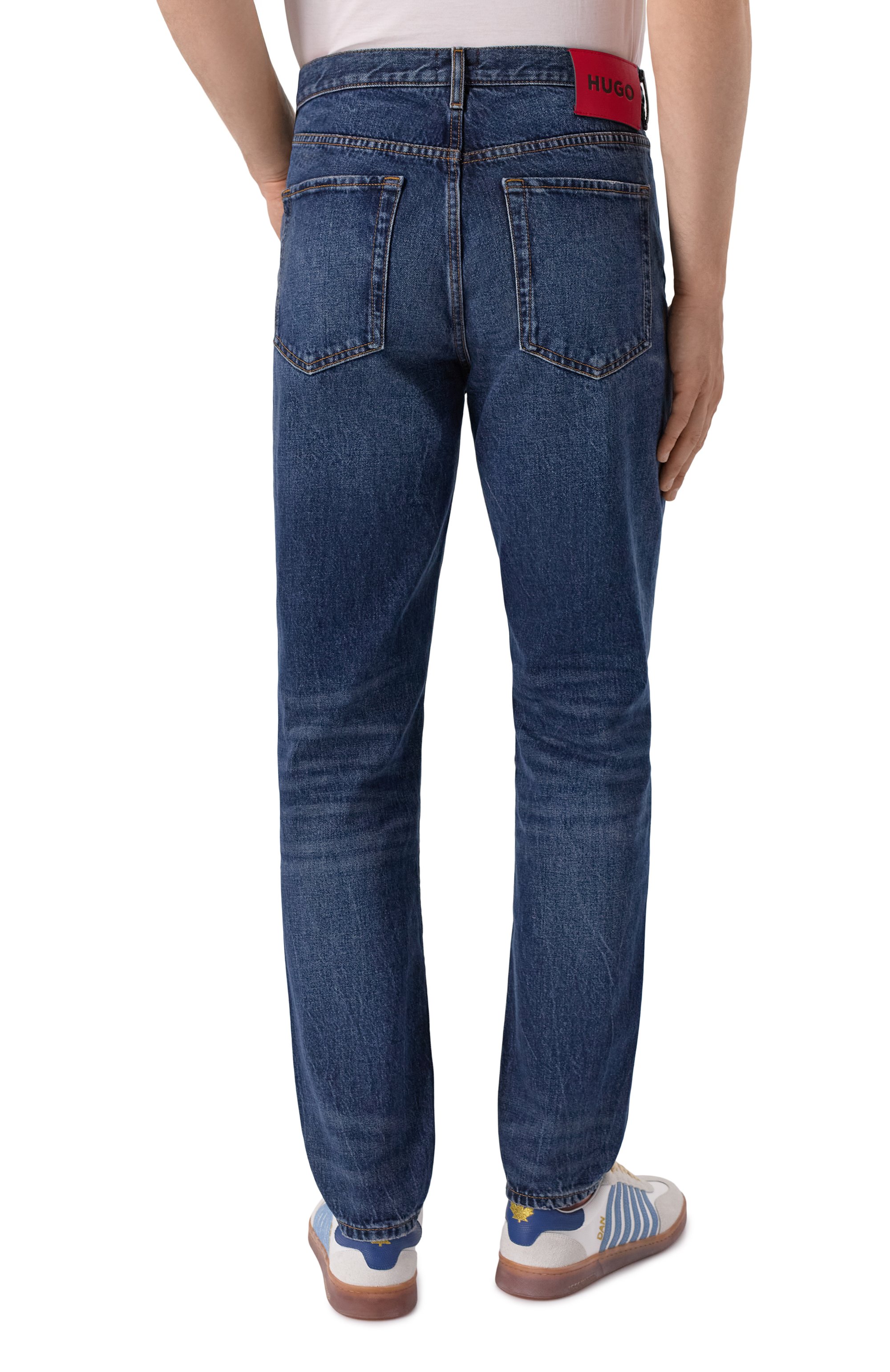 Джинсы hugo 634 HUGO темно-синего цвета по цене 16500 руб., арт. 50542680, фото 4 Джинсы hugo 634 HUGO, арт. 50542680, фото 4