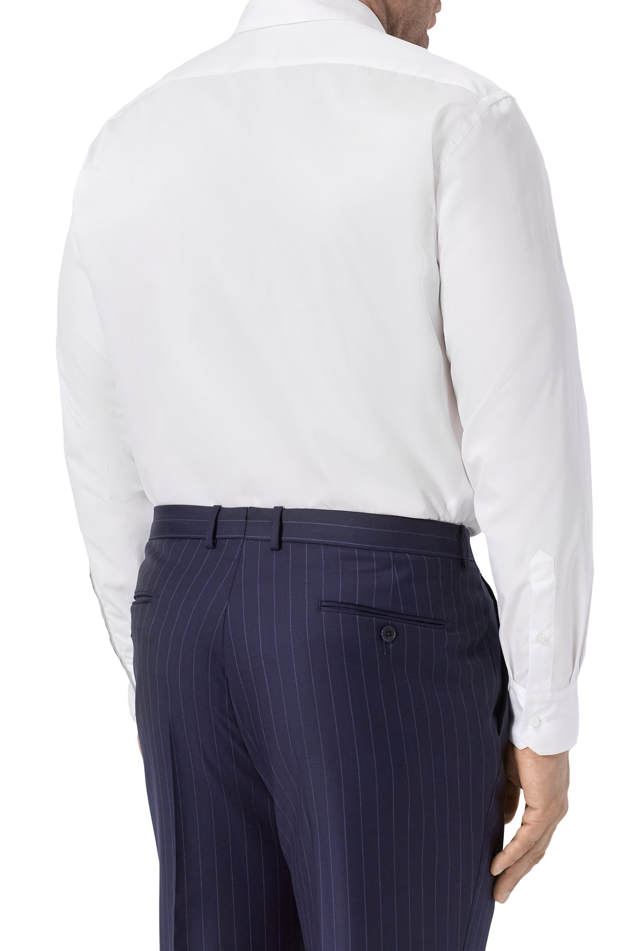 Хлопковая сорочка ZILLI, арт. F0RA01M010012212U, фото 4