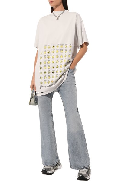 Хлопковая футболка BALENCIAGA, арт. 787349/TRVH7, фото 2