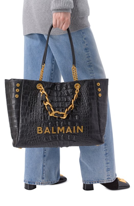 Сумка-тоут 1945 Soft Balmain FN0FF827/L0BC Чёрный  FN0FF827/L0BC Фото 2