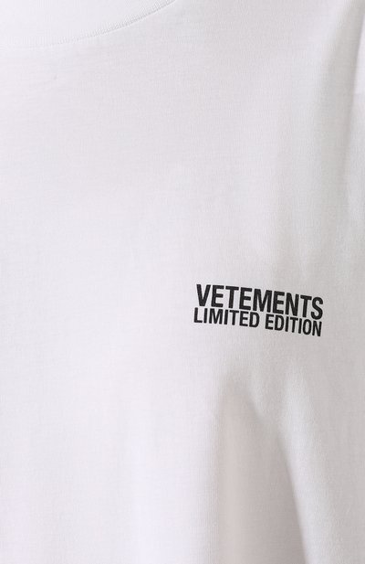 Платье-макси star wars x vetements VETEMENTS, арт. WSW21DR037 1600/WHITE, фото 5