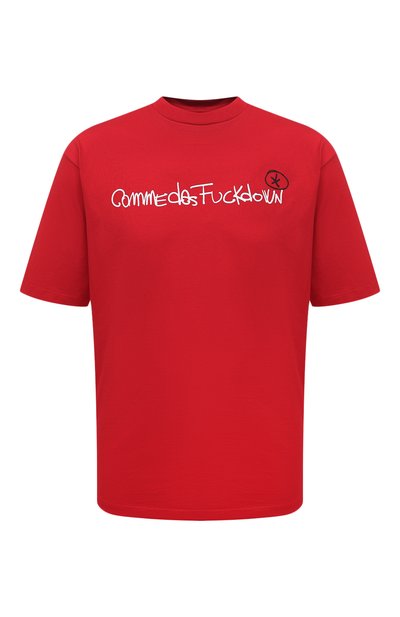Хлопковая футболка COMME DES FUCKDOWN, арт. CDFU1624STMM, фото 1