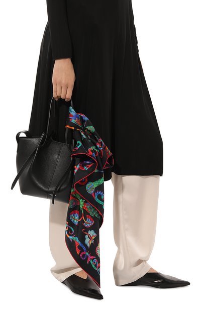 Шелковый платок lemur in black KIRILL OVCHINNIKOV, арт. 90\L, фото 3