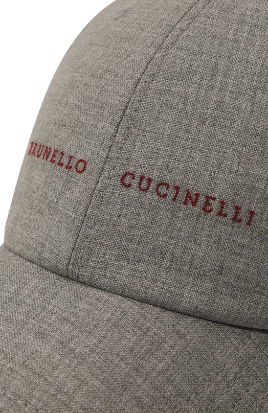 фото Шерстяная бейсболка brunello cucinelli