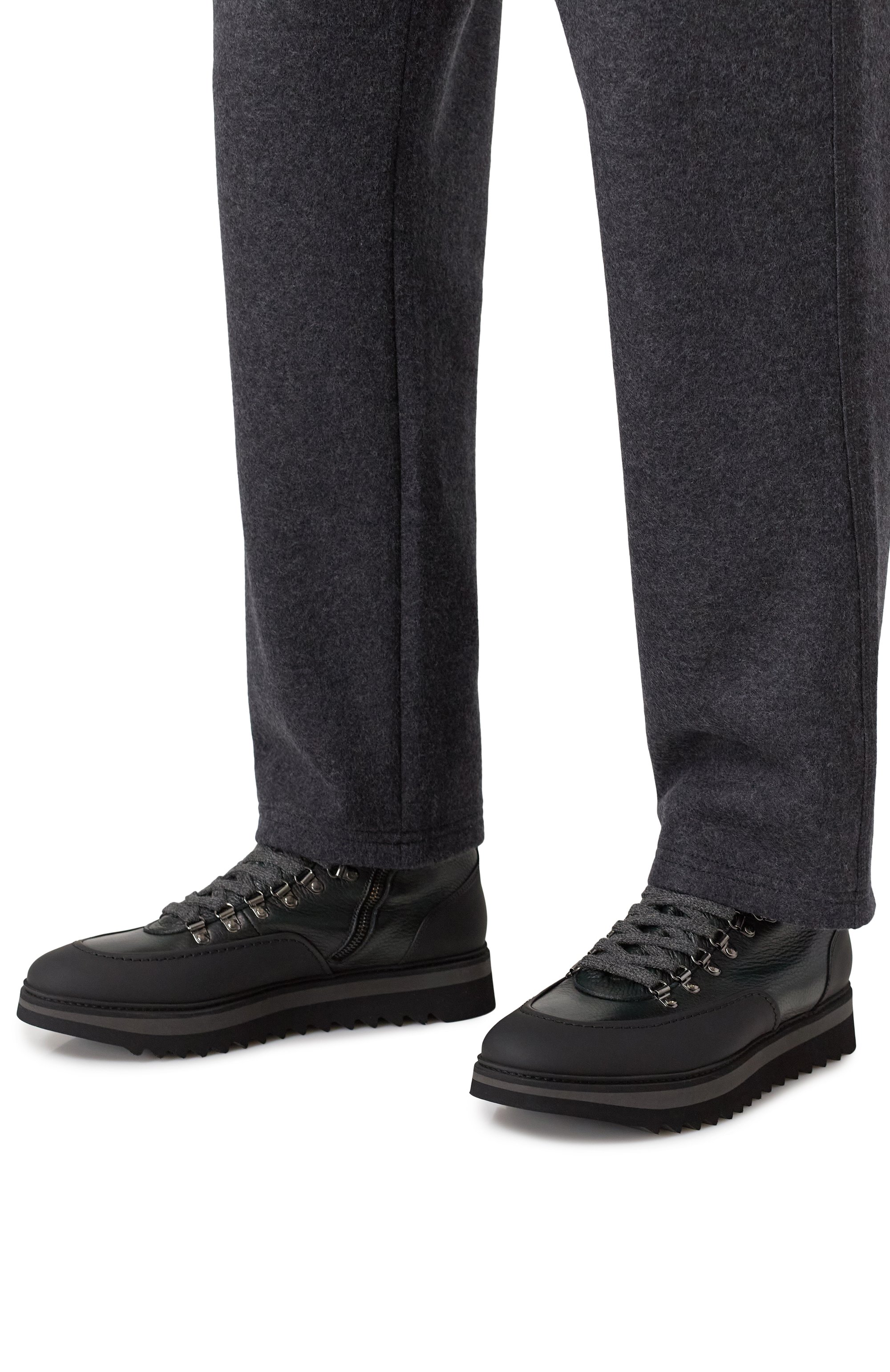 Кожаные ботинки megeve BLU BARRETT, арт. MEGEVE-13841.4, фото 3