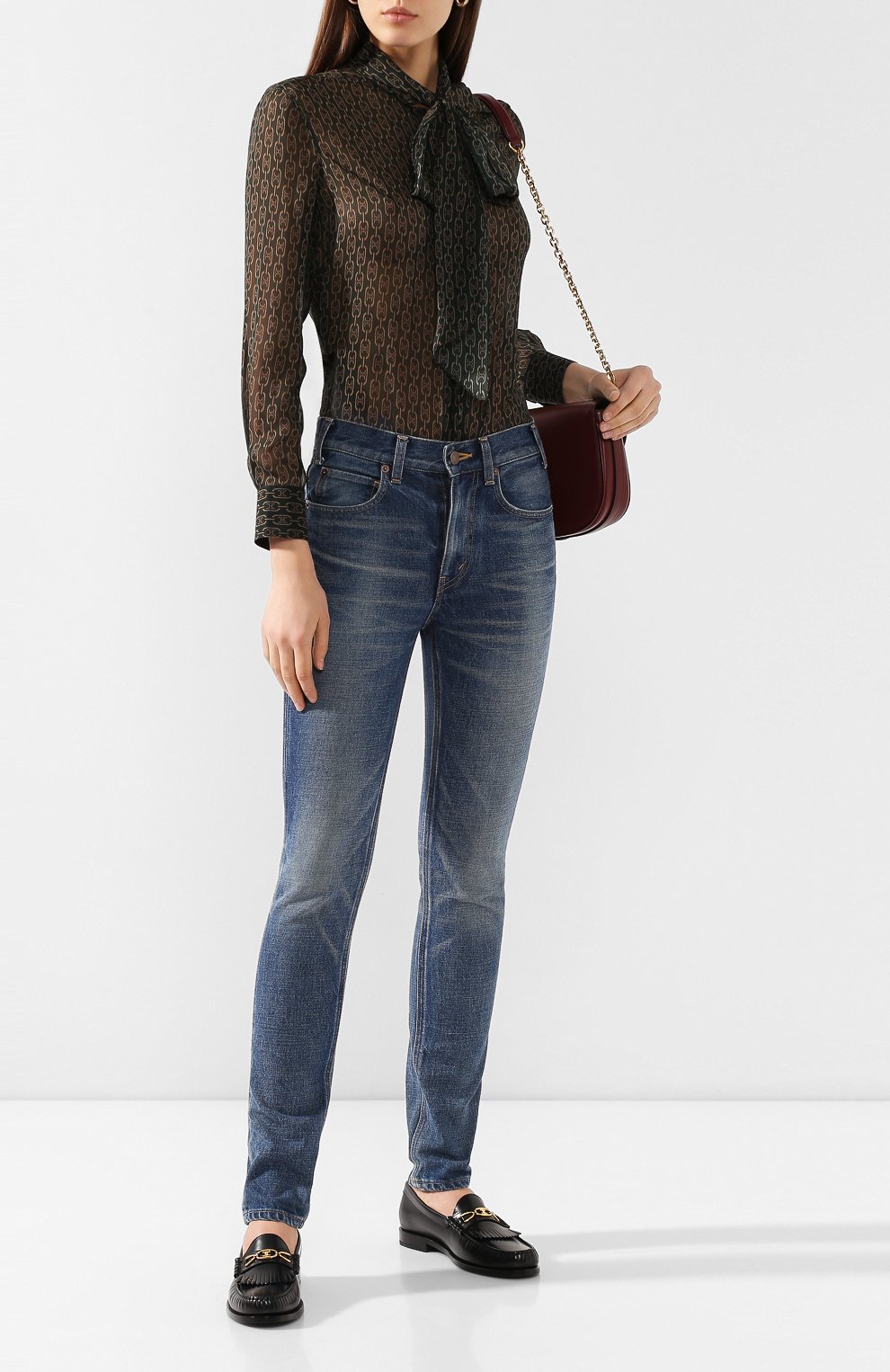 Джинсы CELINE, арт. 2N206930F, фото 2