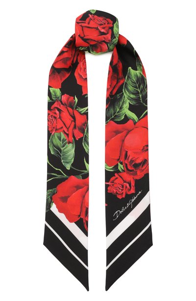 Женский шелковый шарф-твилли DOLCE & GABBANA, арт. FS215A/GDDW2