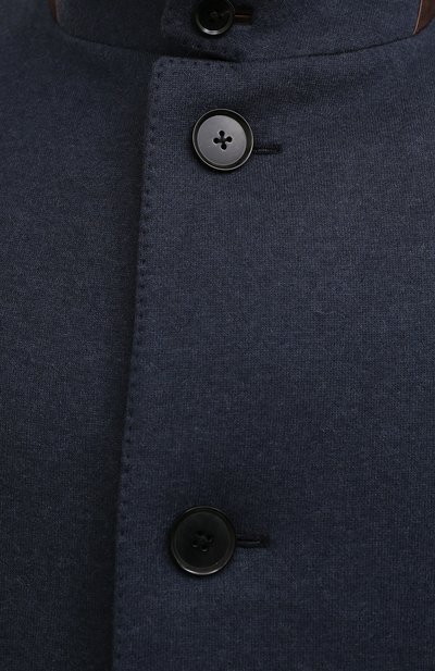 Кашемировое пальто с подкладкой из нутрии ZEGNA, арт. 277022/42PNS0, фото 5