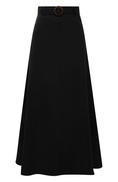 Льняная юбка FAITHFULL THE BRAND, арт. FF1671-BLK, фото 1
