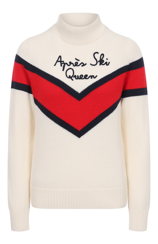 Водолазка из шерсти и вискозы MC2 Saint Barth PEA0001-00995I/PEAK Кремовый PEA0001-00995I/PEAK