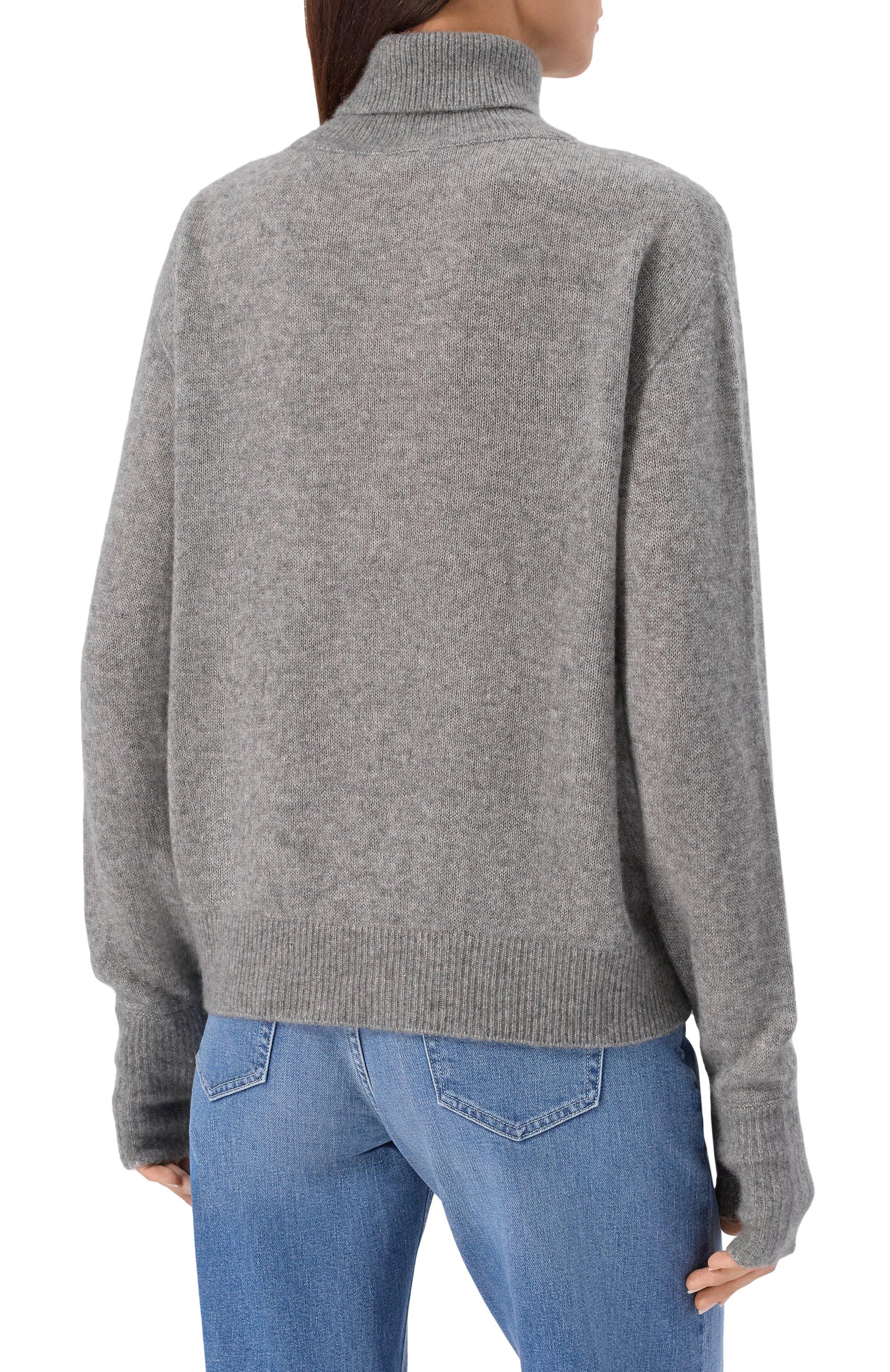 Свитер из кашемира и шелка KITON, арт. D5672330930, фото 4