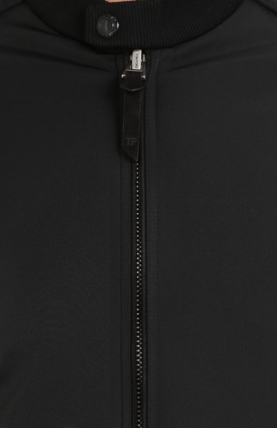 Бомбер на молнии с воротником-стойкой TOM FORD, арт. BN027/TF0328, фото 5