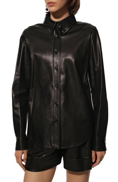 Кожаная куртка MIU MIU черного цвета по цене 370000 руб., арт. MPC184-104S-F0002, фото 3 Кожаная куртка MIU MIU, арт. MPC184-104S-F0002, фото 3